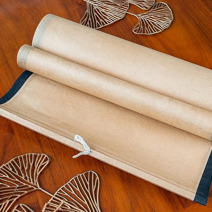 Wall Art Poster Prints Paintings, Hanging Paper Scroll Decor Oriental Spring Mountain,for Home Restaurant (I2)