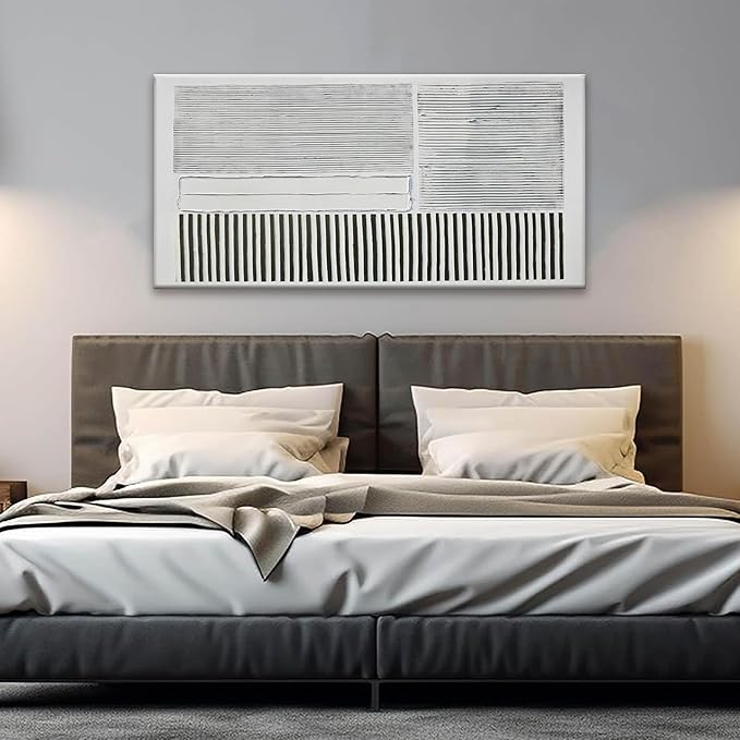 Canvas Wall Art Decor Modern Canvas Wall Art For Living Room Abstract Art Black and White Wall Art Decor Abstract Wall Art Prints Canvans Art Work For Bedroom Office Kitchen Wall Decor 20" x 40"