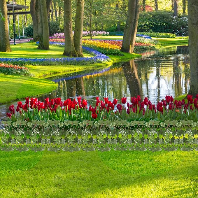 COHEALI Artificial Expandable Privacy Fence with Vivid Faux Green Leaves Wall Panel for Balcony Patio Garden Home Decoration Weather-Resistant Trellis Screen Protector