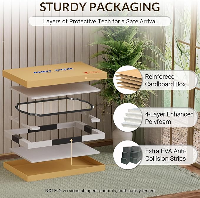 ANDY STAR Bathroom Mirror, 28x36 Inch Matte Black Vanity Mirror, Unique Rectangle Mirror with Sophisticated Curved Design, Ideal for Bathroom Remodel (Vertical or Horizontal)