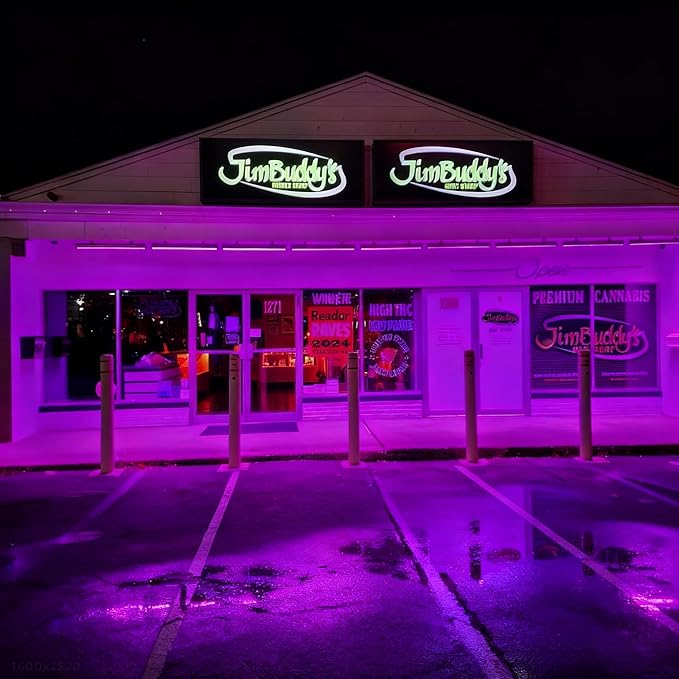 Linkable LED Wall Washer Light with RF Remote, 144W 5700K+RGB Color Changing Linear Light Bar, 120V 40" Dimmable Wall Washing Lights for Buildings, Shops, Hotels, Churches, Restaurants, ETL Listed