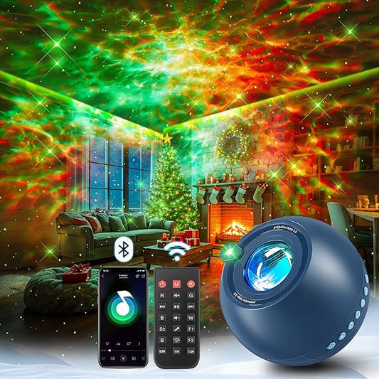 Mood Lighting Gifts for Teens,15 Colors Best Birthday Gift Ideas Teenage/Kid,Bluetooth Speaker with Lights+15 White Noise Sound Machine with Light Projector for Bedroom Teenage Boy Gifts Room Decor