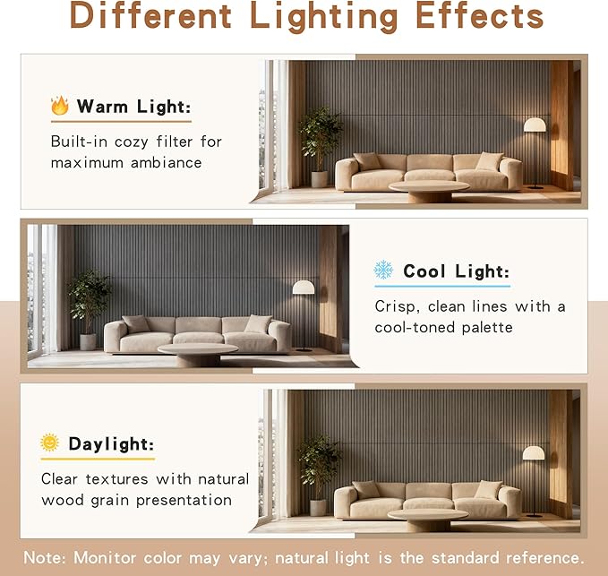 10 Pack Acoustic Panel, 47.2”x23.6” Acoustic Panels for Wall, Decorative Large Acoustic Panels with Wood Finish, for Office,Home Theater,Studio,Living Room, Walnut