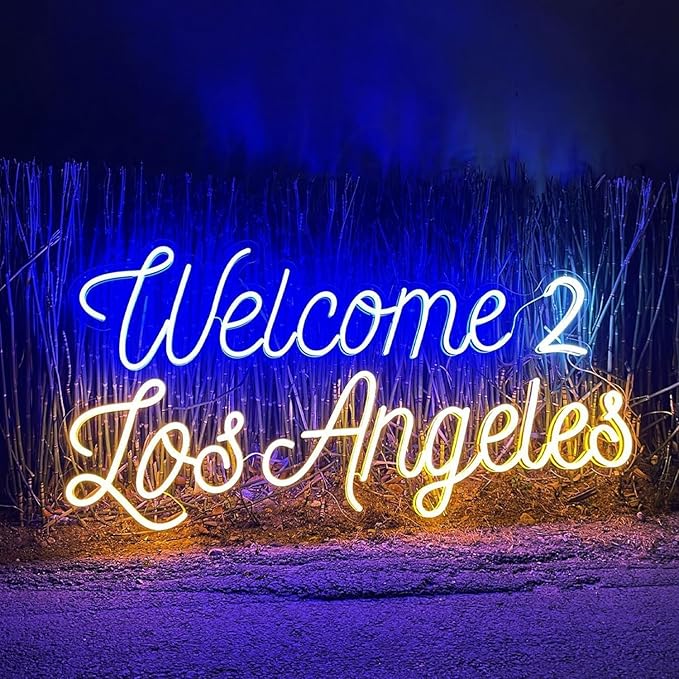 LC Sign Custom Neon Sign, LED Name Signs Customizable for for Wedding Events Prom, Personalized Led Neon Light Gifts for Bedroom Wall Decor, Office Coffee Bar Shop Business Signs
