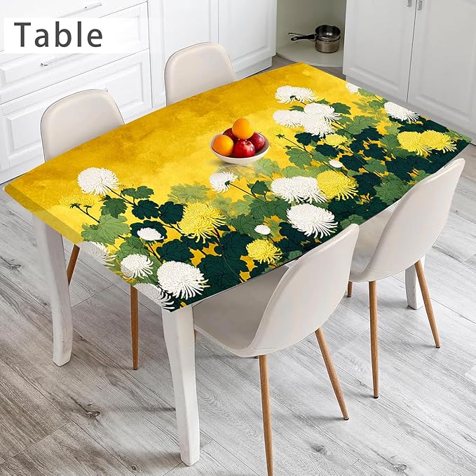 Nuxovilar Yellow White Floral Textured Peel and Stick Wallpaper, 15.75"x39.37", Self-Adhesive Contact Paper, Bright Flower Design for Bedroom, Living Room and Table Decor