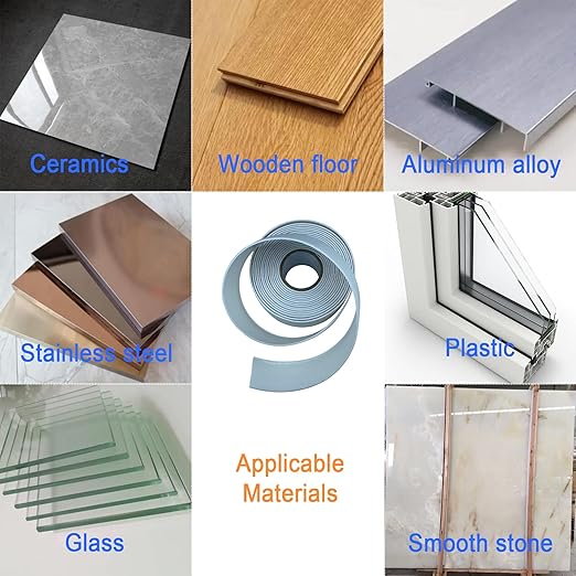 Caulk Tape Self Adhesive,Caulking Tape for Bathroom Sealant Strip Caulk Strip,Waterproof Caulking Sealing Tape for Bathroom,Toilet,Kitchen Countertop,Bathroom,Toilet