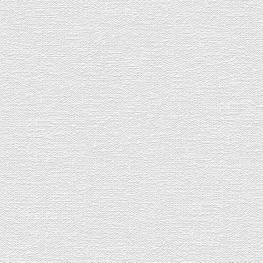Manhattan Comfort Ethan Series Vinyl Textured and Paintable Design Large Wallpaper Roll, 21" W x 33' L, White