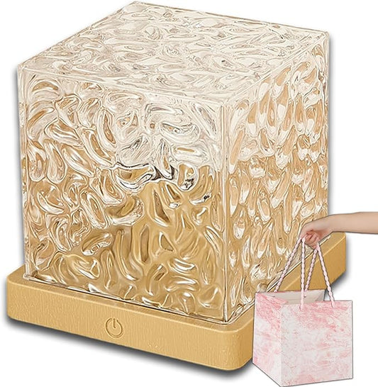 Aurora Dreamscape Projector, Aurora Lampe, for Bedrooms, Living Rooms, & Bathrooms, Light Cordless Rechargeable, 3/16 Colors 4 Modes Northern Lights Lamp with Touch, Remote (3 Colors,Rechargeable)