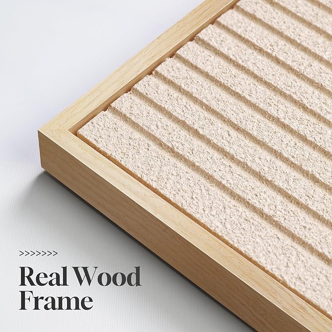 Large 3D Textured Framed Boho Neutral Abstract Wall Art for Living Room, 3 Piece Modern Artwork for Walls, Minimalist Beige Brown Tan Geometric Paintings for Hallway, Stair, Office Wall Decor 24x36 In