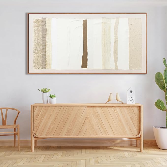 Canvas Wall Art Prints Large Wall Art Pictures for Living Room Abstrcat Canvas Art Wall Decor Framed Minimalist Boho Wall Art Decor Abstrcat Art Artwork for Walls Office Home Decor 24" X 48"