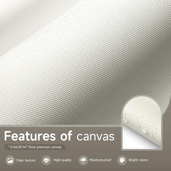 Boho Framed Botanical Wall Art for Bedroom, 4 Piece Vintage Neutral Floral Canvas Painting Prints for Modern Farmhouse, Minimalist Rustic Flower Pictures for Living Room Kitchen Dining Room Home Decor