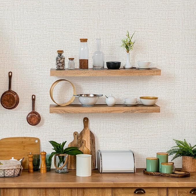 Beige Grasscloth Peel and Stick Wallpaper Beige Contact Paper for Cabinets 17.7inx393.7in Textured Wall Paper Vinyl Textured Grass Cloth Wallpaper Peel and Stick Faux Linen Self Adhesive Vinyl