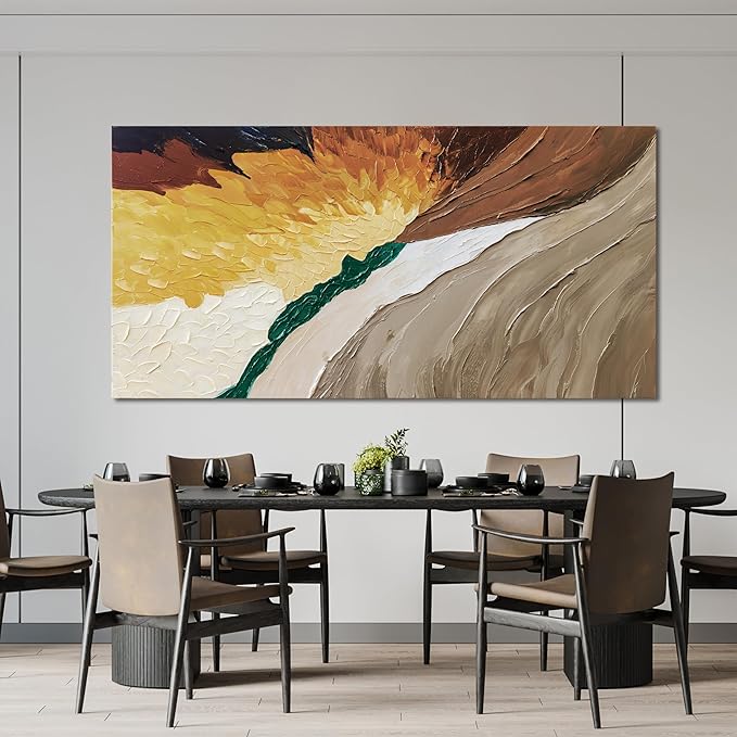 Canvas Wall Art Decor Wall Art Pictures for Living Room Large Modern Wall Art Canvas Art Wall Decor Abstract Colorful Wall Art Prints Abstract Artwork for Walls Bedroom Office Decor 24" X 48"