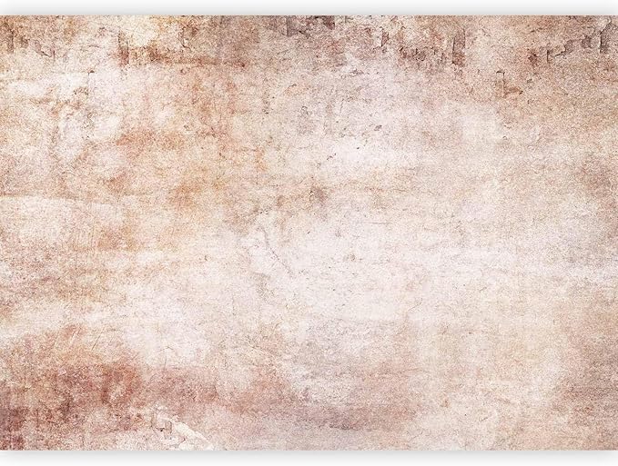 artgeist Wall Mural Concrete 135x101 in - Peel and Stick Self-Adhesive Wallpaper Removable Large Sticker Foil Wall Decor Print Picture Image Design Abstract Faux Stone Beige Grey a-A-10179-a-a