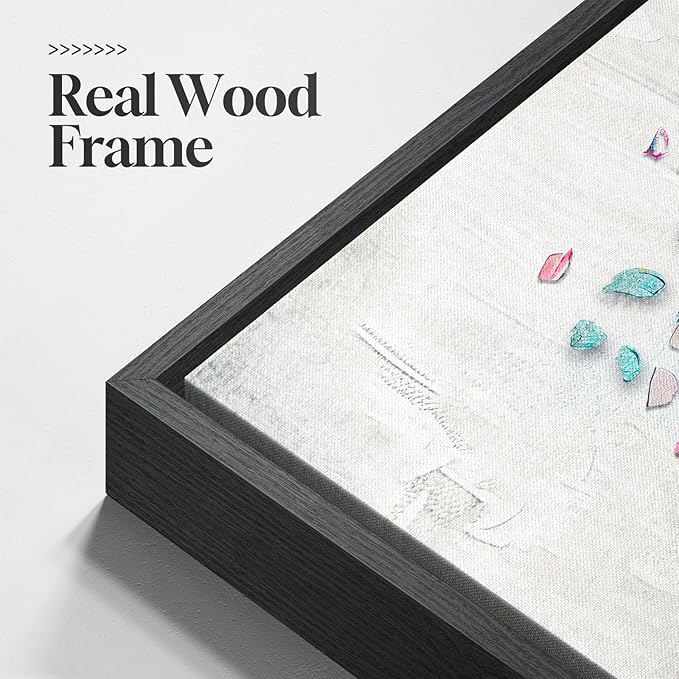 Large Framed Tree of Life Colorful Wall Art, Modern Canvas Prints Paintings Artwork for Walls, Bright Big Tree Pictures for Living Room Fireplace Dining Room Bedroom Office Wall Decor 30x60 Inch