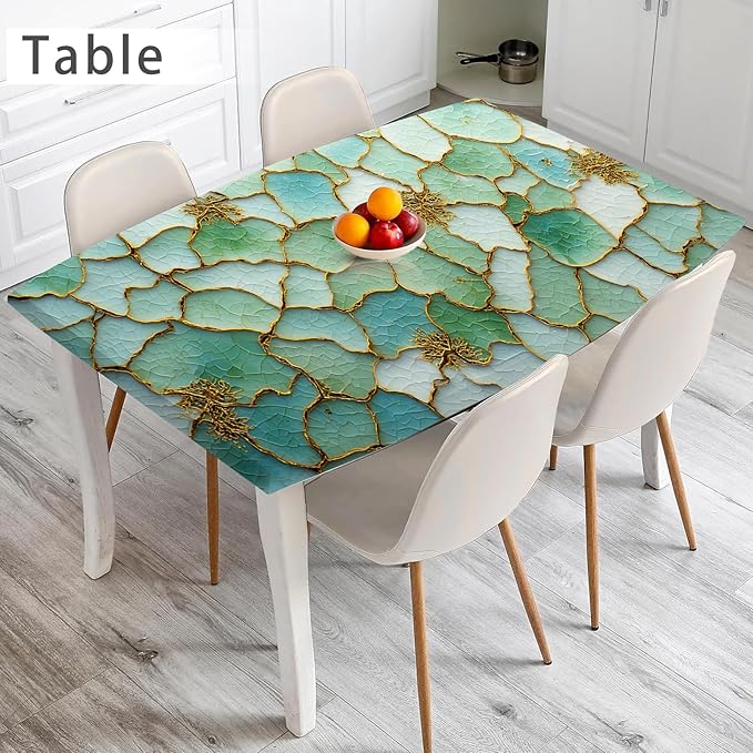 Nuxovilar Green Mosaic Hexagon Textured Peel and Stick Wallpaper, 15.75"x39.37", Self-Adhesive Contact Paper, Artistic Tile-Look Design for Bedroom, Living Room and Table Decor