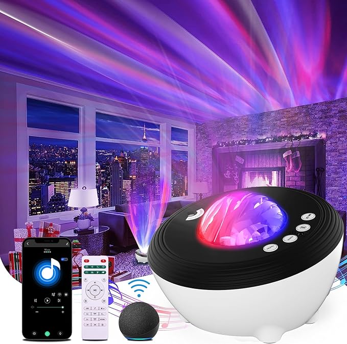 Christmas Gifts for Teens Aurora Projector, Northern Lights Projector Gifts for Teen Boys Teenage Girls, Remote Galaxy Lights for Bedroom Night Light for Kids