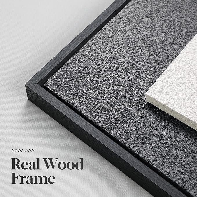 Large 3D Textured Framed Blue and White Abstract Wall Art for Living Room, 3 Piece Modern Artwork for Walls, Minimalist Navy Blue Geometric Paintings for Hallway, Stair, Office Wall Decor 24x36 In