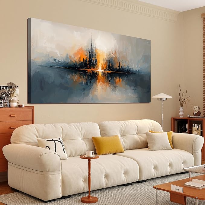 Large Canvas Wall Art Decor Modern Black Wall Art Prints Abstract Canvas Art Wall Decor Wall Art Pictures For Living Room Oversized Abstract Wall Art Decorations Office Home Decor Aesthetic 29"X58"