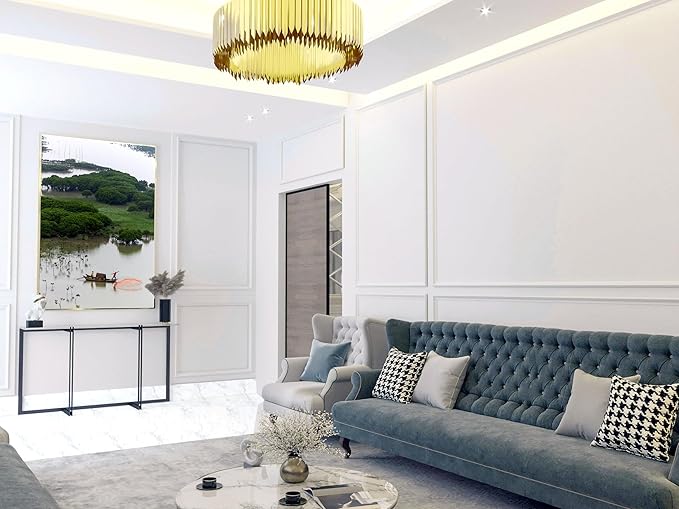 Oriental Beauty: Stunning Feng Shui Landscape Wall Art Vertical Prints for Home Decor in 3 Sizes (Casting Nets in the Mangrove Waters, 24" x 36", Oriental Beauty)