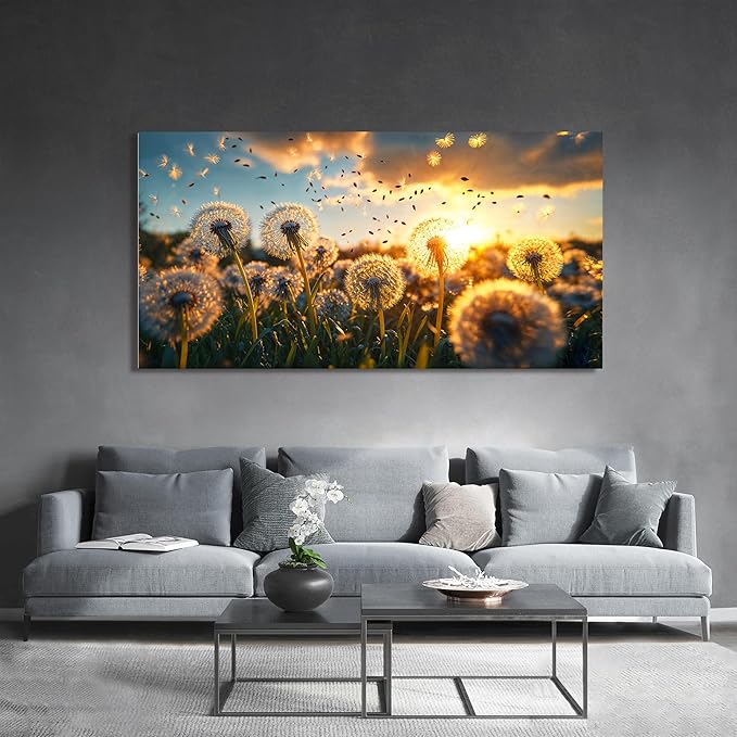 Canvas Wall Art Decor Floral Aesthetics Canvas Wall Art Pictures For Living Room Wall Paintings Artwork For Walls White Modern Wall Art Canvas Prints Artwork For Bedroom Office Wall Decor 20 × 40 Inch