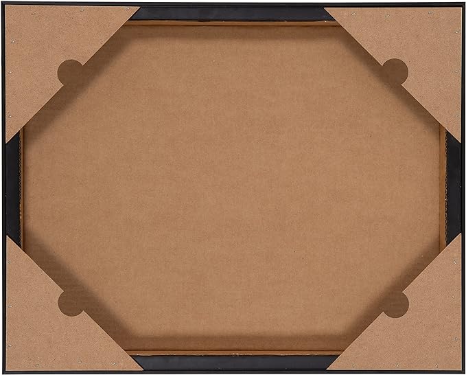 Kate and Laurel Sylvie Minimalist Evergreen Trees Sketch Framed Canvas Wall Art by The Creative Bunch Studio; 28x38 Gray; Modern Minimal Tree Line Wall Art