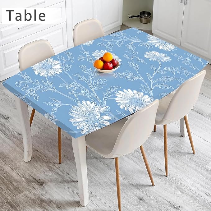 Nuxovilar Light Blue Snowflake Textured Peel and Stick Wallpaper, 15.75"x39.37", Self-Adhesive Contact Paper, Winter Holiday Theme for Bedroom, Living Room and Table Decor