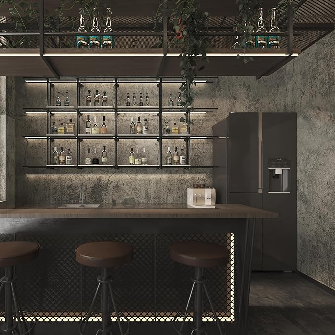 48x590inch Extra Wide Grey Concrete Wallpaper Peel and Stick 3D Cement Look Contact Paper Matte Thicken Adhesive Waterproof Vinyl Wall Paper for Bedroom Living Room Retro Industrial Style Earthy Grey