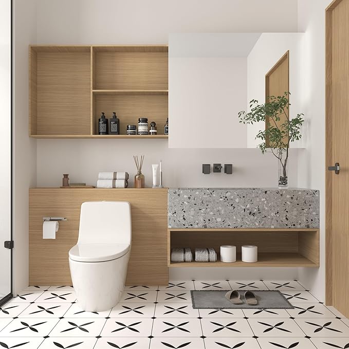 31.5"x354" Large Size Extra Wide Light Wood Contact Paper Peel and Stick Wallpaper Brown Self Adhesive Wall Paper Removable Wood Vinyl Waterproof Faux Wood Stickers for Walls Bedroom Kitchen Office