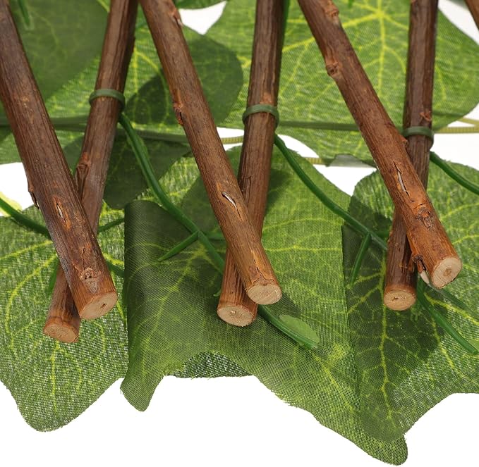 BESPORTBLE Expandable Artificial Trellis Privacy Fence with Realistic Green Leaves Outdoor Garden and Balcony Screen Protector Weather-Resistant Decorative Wall Panel for Courtyard and Patio