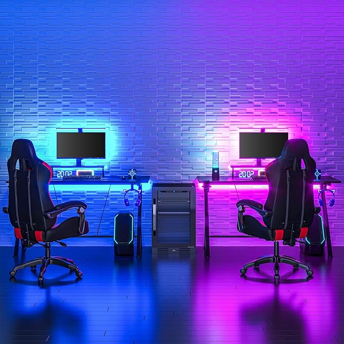 Art3d 20 Pack Decorative 3D Wall Panels, 19 Sq.Feet PVC Interior Wall Décor, 11.8"x11.8", White