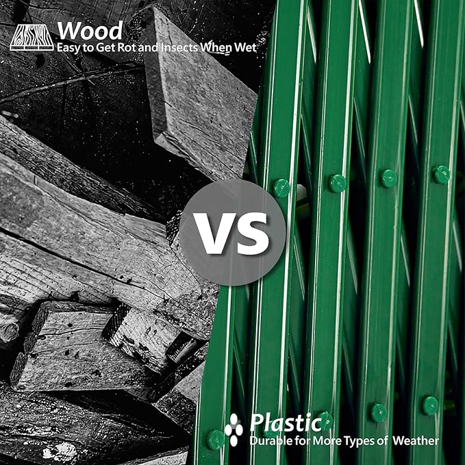 Artificial Ivy Fence, 80 in x 35 in Artificial Hedge Wall for Outdoor and Indoor, Ivy Vine Leaf Hedges Fence Panels for Patio, Balcony, Garden, Backyard Green Wall Decor, 4 Pieces