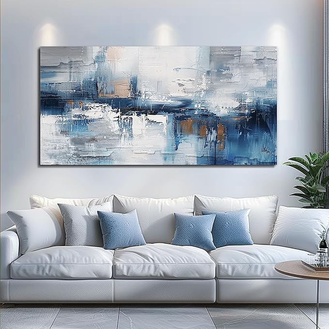 KELIYUAN Large Wall Decor For Living Room Canvas Wall Art For Bedroom Office Decorations Modern Minimalism Abstract Paintings Inspiration Wall Pictures Artwork Room Home Decor Wall Mural 24 x48 in