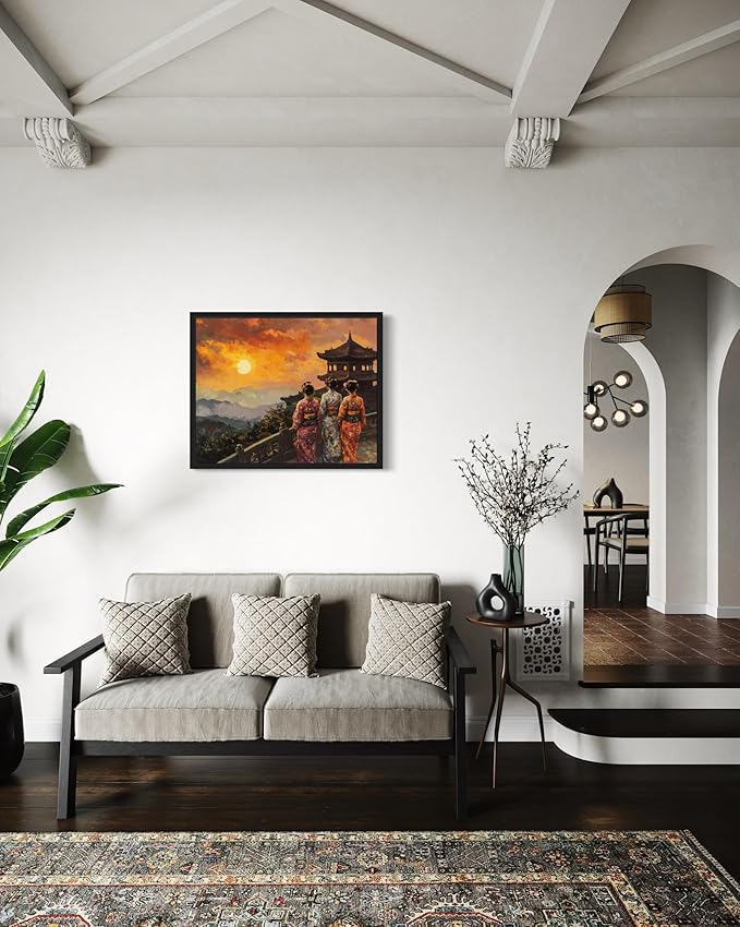 Taiwan Art Print Poster, Asia Oriental Countries Culture Wall Art Asian Paintings for Bedroom Bathroom Living Room Decor 97 (Taiwan, 24 x 36 inches, Unframed)