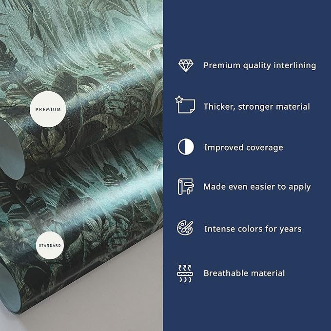 artgeist Premium Wall Mural World Map 138x101 in - XXL Non-Woven Wallpaper Fleece Wall Decor Photo Print Picture Image Design Home Map of The World k-B-0001-a-b