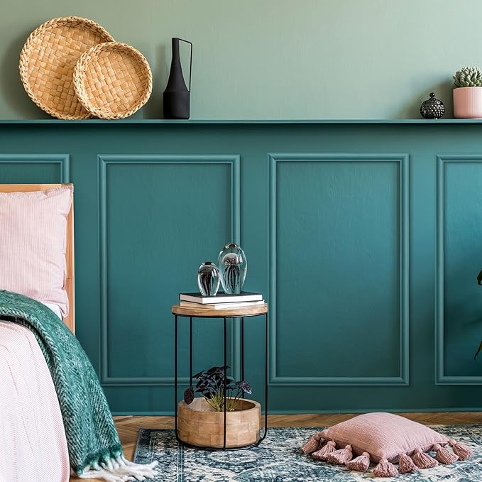 Nuanchu 12 Pcs Unfinished 3D Decorative Wood Trim Molding 15.75inch Decorative Wood Molding Cute DIY Trim for Home Wall Cabinet Shelf Window Door(Cylinder,20mm)