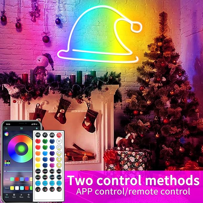 66ft Waterproof LED Strip Lights with Remote,Color Changing Music Sync App Control LED Lights for Bedroom, Living Room, Dorms, Room Décor