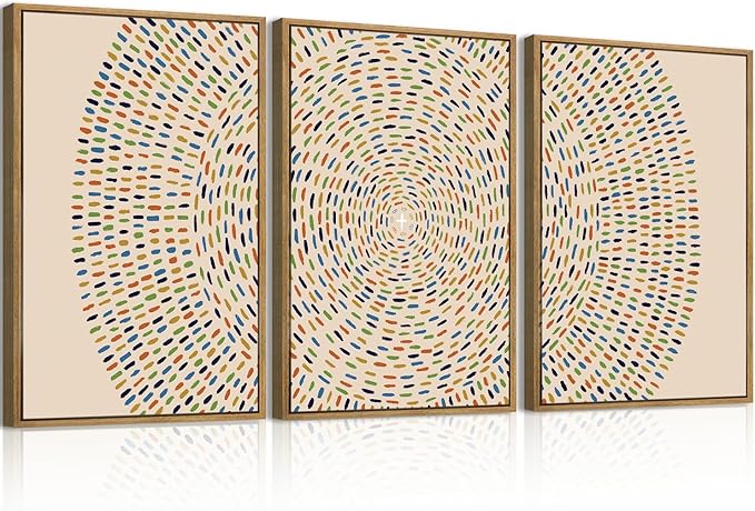 Anyzal Jesus Feeds the 5000 Wall Art Framed Christian Wall Decor Large Jesus Painting for Living Room Bedroom Dining Room 24x36 Inch