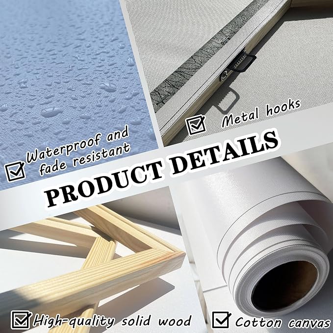 Mofutinpo Black and White Red Tree Wall Art Canvas Print Picture Large Red Tree Landscape Modern Artwork for Living Room Bedroom Office Home Wall Decor With Frame 29X58inch