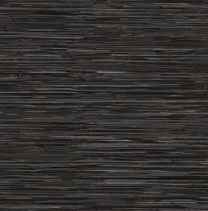 NuWallpaper Black Grassweave Peel and Stick Wallpaper, NUS4992