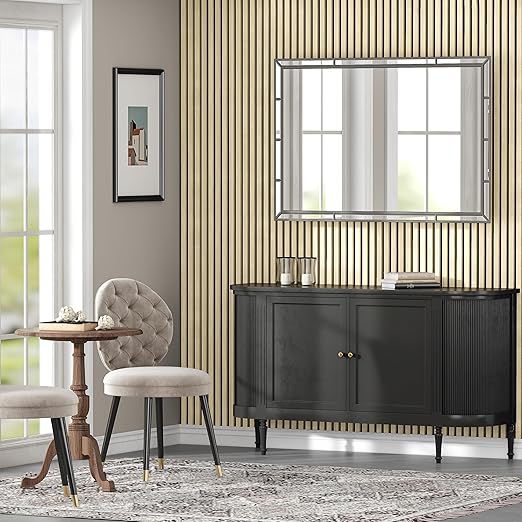 Casaphoria Acoustic Wall Panels, 2 PCS 47.2"x23.6", 3D Soundproof Wall Panels, Wood Slat Wall Panels for Home Office & Accent Walls, Oak