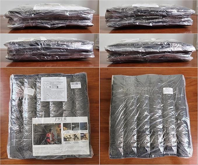 JBER 24Pack Pyramid sound proof foam panels, 2" X 12" X 12" Self-Adhesive Acoustic Wall Paddings for Home Office Studios (Black)