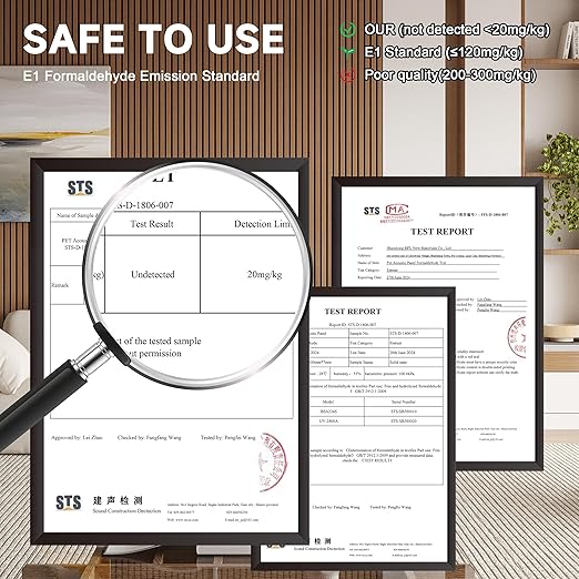 4 Pack Wood Slat Wall Wood Paneling,95 x 8 in Soundpoof Wooden Engineered Wooden Slat Wall Panels,Stylish Acoustic Wall Panels for Interior Walls Decor with Felt Backing,Light Brown