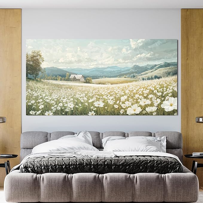 Large Canvas Wall Art Decor Wall Art Pictures for Living Room Canvas Art Wall Decor Nature Oversized Wall Art Prints Vintage Landscape Wall Art Decor Artwork for Walls Home Office Decor 29" X 58"