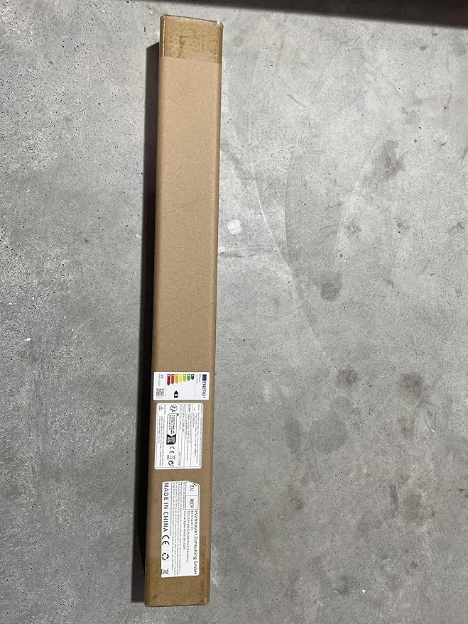 Modern 47inch Outdoor Wall Light, 3000K Black Acrylic Exterior Lighting Fixtures Wall Mount, Ip65 Waterproof Modern Porch Lights Long LED Wall Sconce, Led Long Outdoor Lights for House Hard-Wired