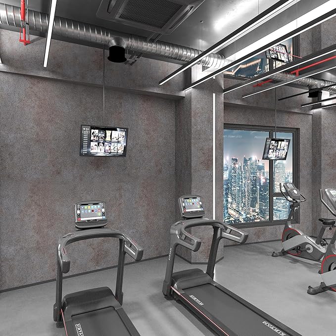 48"×394" Extra Wide Big Roll Thick Brown Grey Concrete Wallpaper Peel and Stick 3D Industrial Gray Concrete Contact Paper DIY Matte Textured Cement Stickers for Bedroom Bathroom Gym Wall