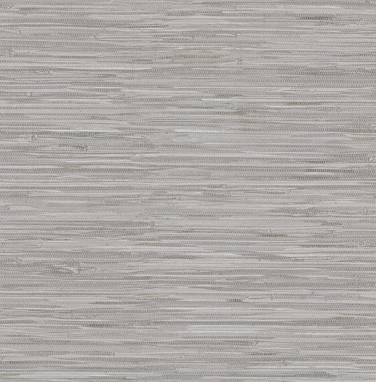 NuWallpaper Grey Grassweave Peel and Stick Wallpaper, NUS4994