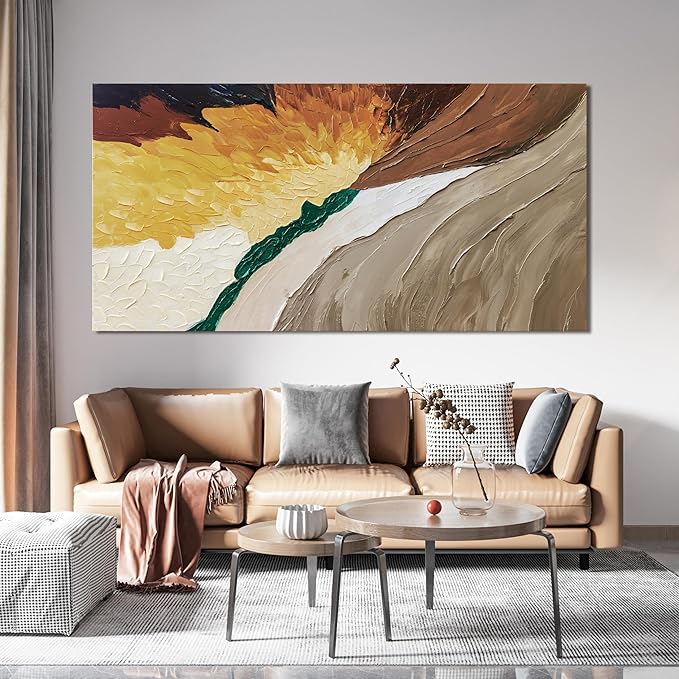 Canvas Wall Art Decor Wall Art Pictures for Living Room Large Modern Wall Art Abstract Canvas Art Wall Decor Abstract Colorful Wall Art Prints Large Artwork for Walls Home Office Decor 29" X 58"