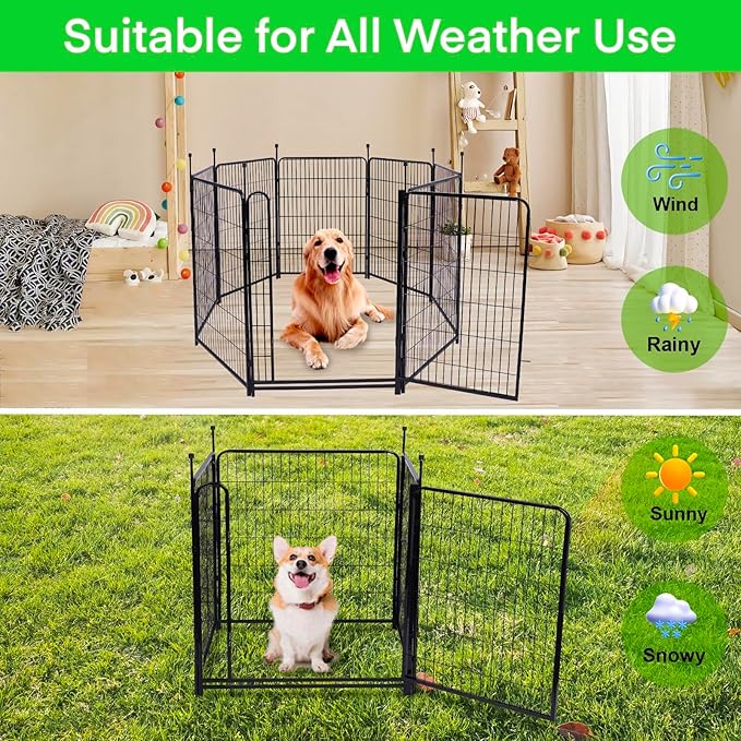 36 inch High Garden Fencing, 14 Panels Total 31 Ft(L), Gate 21 inches Wide with Low Sills. Anti Dig Fence Barrier,Garden Fence with Gate, Dog Fences for The Yard, Flower Bed Fencing