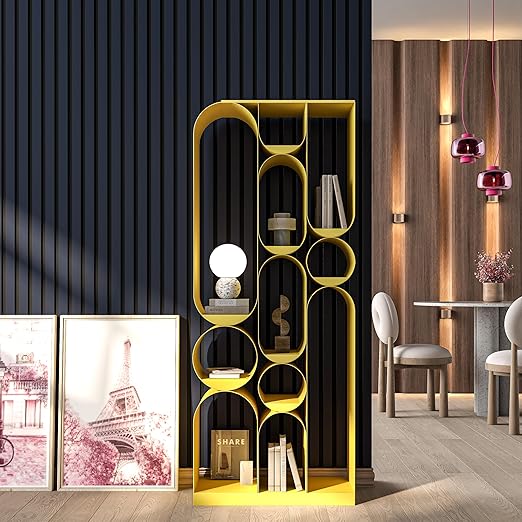 106" x 12.6" Acoustic Wood Wall Paneling, Decorative Sound Proof 3D Slat Panels for Walls and Ceilings (Set of 20) (Dark Blue)